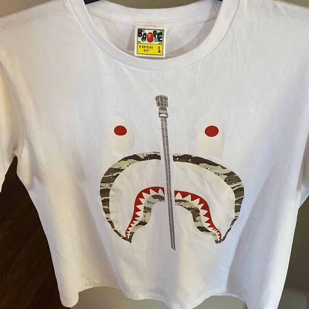 BAPE White Shark Camo T-Shirt